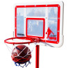 * 3522 Zestaw do kosza 195cm solidny metalowy kosz koszykówka Nba