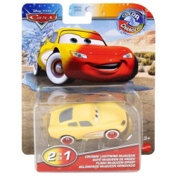 0799 Auto Cars Disney Pixar 2w1 Cruisin Lightning McQueen zmieniający kolor 