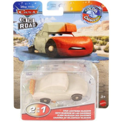 0829 Auto Cars Disney Pixar 2w1 Cave Lightning McQueen zmieniający kolor