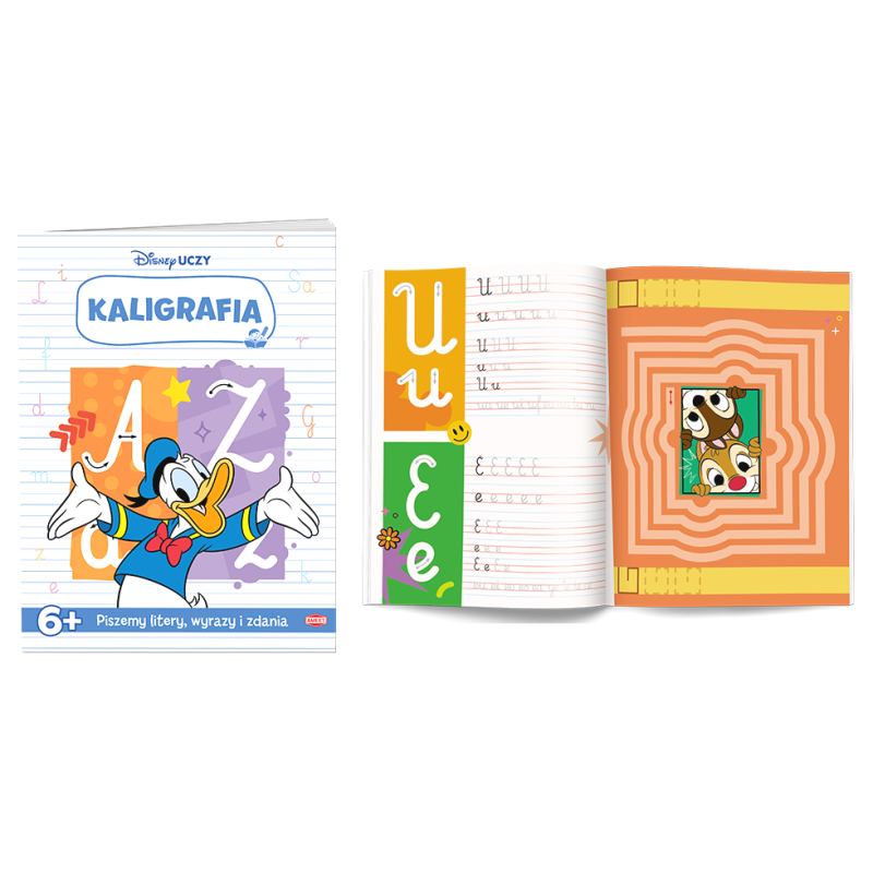 5600 Disney Uczy Miki Kaligrafia Praca zbiorowa