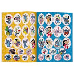 5877 Disney Stich Naklejam i Koloruję Praca zbiorowa