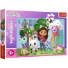 4640 Puzzle 100 elementów Wesoła Gabi i koci domek 