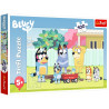 4718 Puzzle Trefl 100 Elementów Bluey Wesoły Świat Bluey