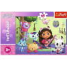 3016 Puzzle 30 elementów Trefl Koci Domek Gabi 