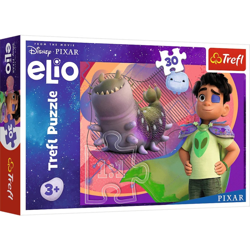 3207 Trefl puzzle 30 elementów Elio Poznaj Elio układanka