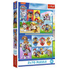 4417 Trefl Puzzle 2x70 elementów Psi Patrol rządzi 