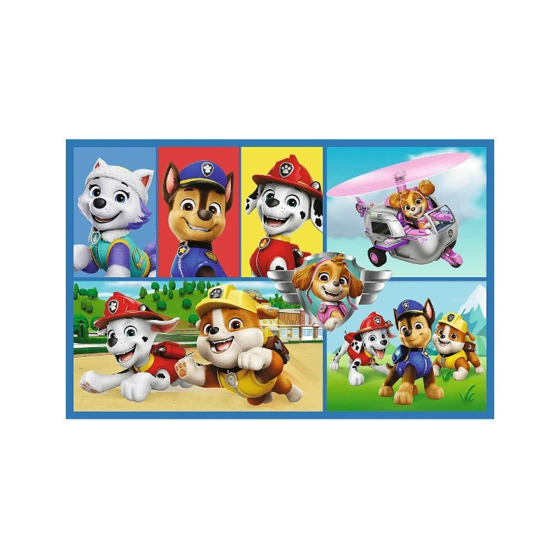 4417 Trefl Puzzle 2x70 elementów Psi Patrol rządzi 