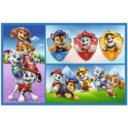 4417 Trefl Puzzle 2x70 elementów Psi Patrol rządzi 