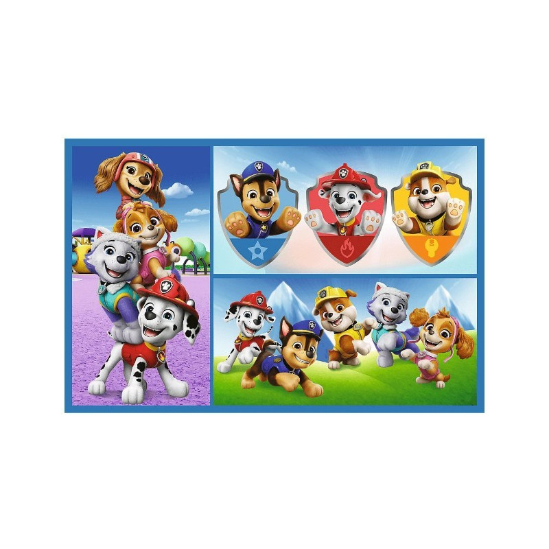 4417 Trefl Puzzle 2x70 elementów Psi Patrol rządzi 