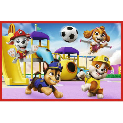 4349 Trefl Puzzle 2x24 elementy Psi Patrol Psi dzień zabaw Paw Patrol