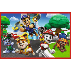 4349 Trefl Puzzle 2x24 elementy Psi Patrol Psi dzień zabaw Paw Patrol