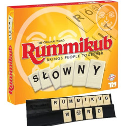 8510 Rodzinna gra towarzyska logiczna Rummikub Słowny planszowa