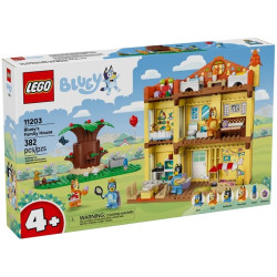 11203 Klocki Lego Bluey - Dom rodzinny Blue 382 elementy 