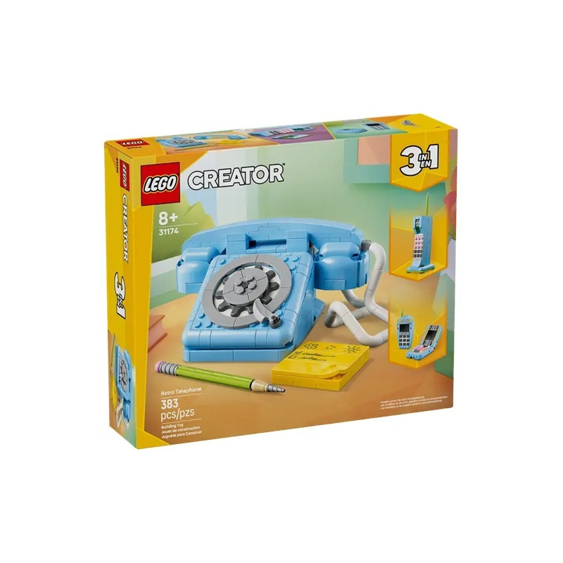 31174 Klocki Lego Creator Telefon w stylu Retro 383 elementy 