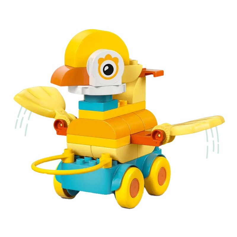10448  Klocki Lego Duplo 3w1 Zwierzątka na kółkach 58 elementów