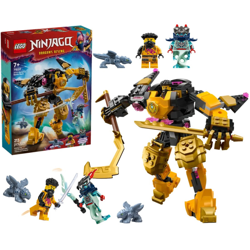 71839 Klocki Lego Ninjago Mech bojowy Spinjitzu Arina 213 elementów 