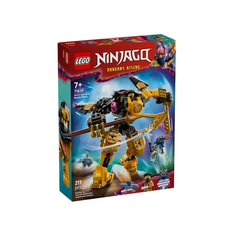 71839 Klocki Lego Ninjago Mech bojowy Spinjitzu Arina 213 elementów 