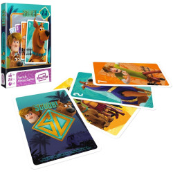 0924 Gra karciana Scooby Doo Piotruś i memo karty 2w1 