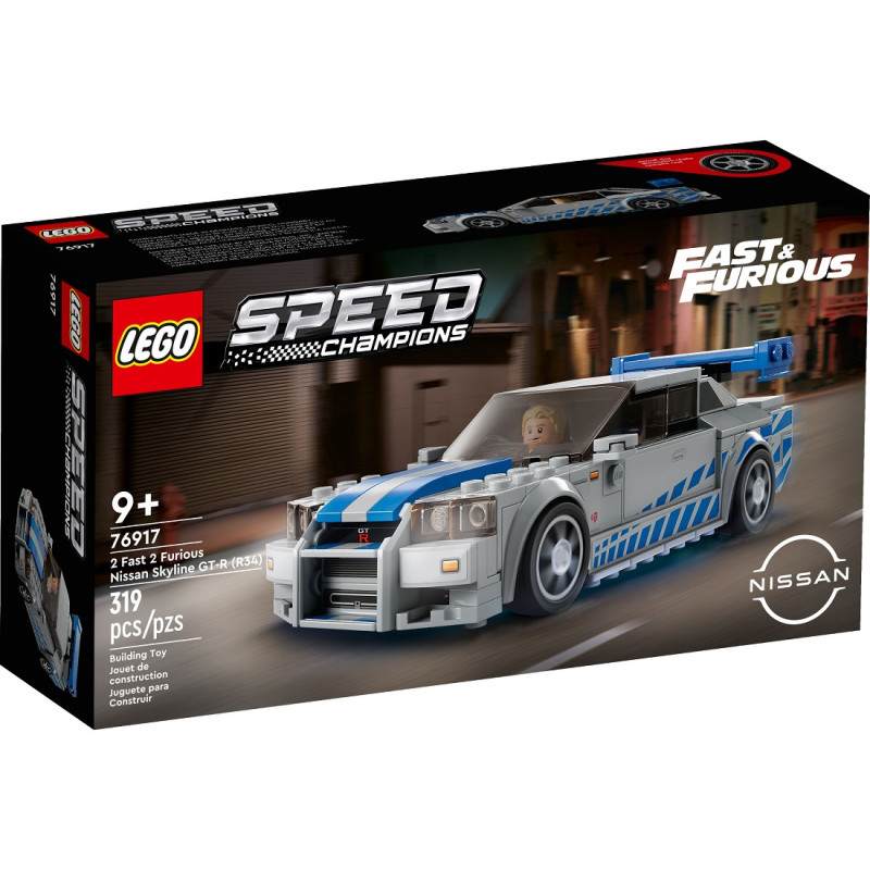 76917 Lego Speed Champions Szybcy I Wściekli Gt-R
