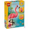 31170 Klocki Lego Creator Dzikie zwierzęta: różowy flaming 288 elementów 