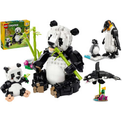 31165 Klocki Lego Creator 3w1 Dzikie zwierzęta: rodzina pand 626 elementów 