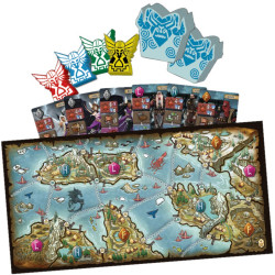 7436 Gra planszowa Epiccy Wikingowie Ragnarok Galakta 