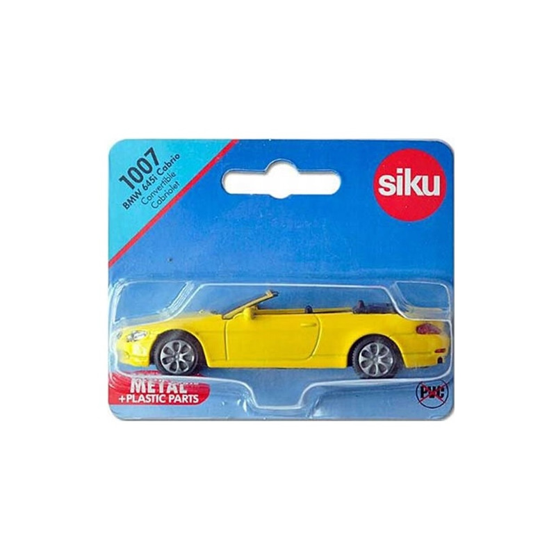 1007 SIKU SAMOCHÓD BMW 645i CABRIO