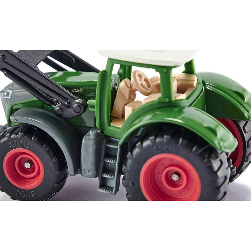 1393 SIKU TRAKTOR FENDT 1050 Z PRZEDNIĄ ŁADOWARKĄ