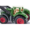 1393 SIKU TRAKTOR FENDT 1050 Z PRZEDNIĄ ŁADOWARKĄ
