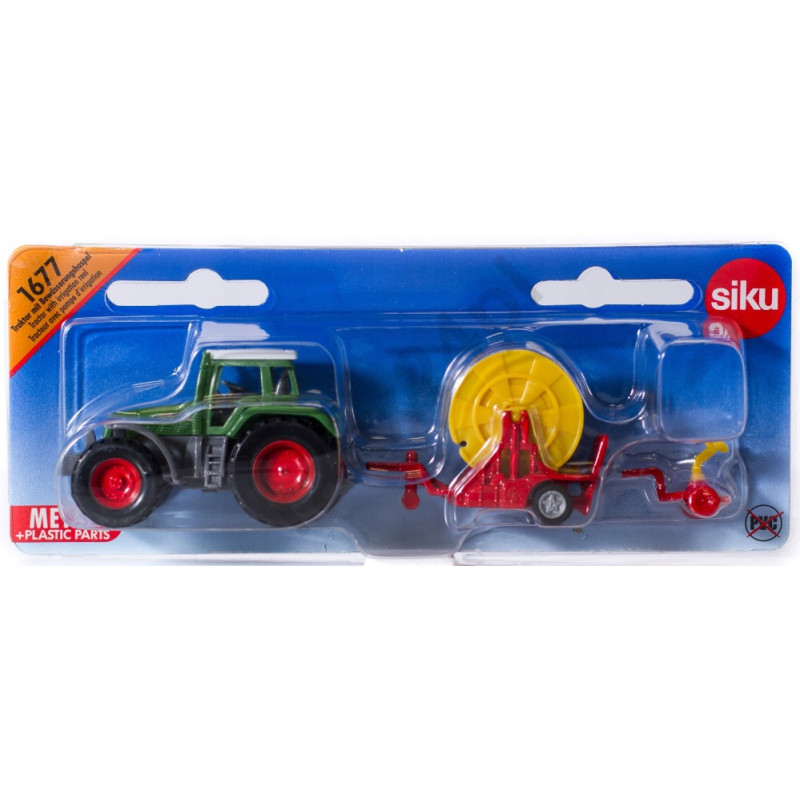 1677 SIKU TRAKTOR Z BĘBNEM DO NAWIJANIA WĘŻA