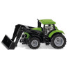1394 SIKU TRAKTOR DEUTZ-FAHR Z PRZEDNIĄ ŁADOWARKĄ