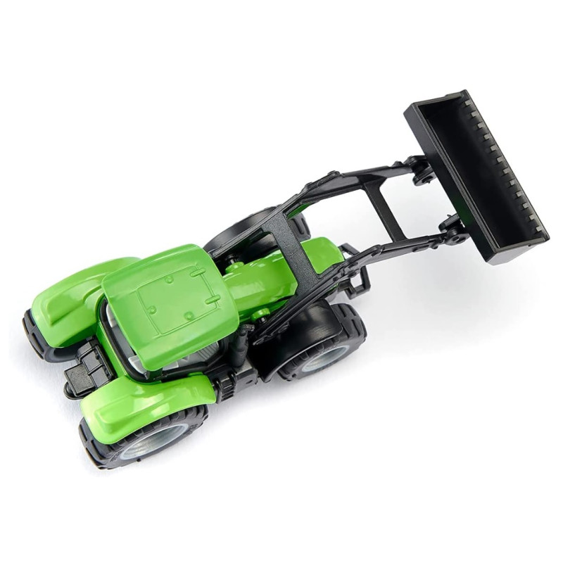 1394 SIKU TRAKTOR DEUTZ-FAHR Z PRZEDNIĄ ŁADOWARKĄ