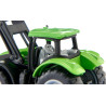 1394 SIKU TRAKTOR DEUTZ-FAHR Z PRZEDNIĄ ŁADOWARKĄ