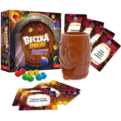 8256 Gra zręcznościowa rodzinna Beczka Śmiechu Party Trefl
