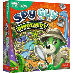 6528 Rodzina Treflików Gra rodzinna Spy Guy Junior Dinozaury Trefl