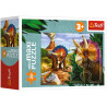 1399 PUZZLE MINI MAXI 20 ELEMENTÓW POZNAJ ŚWIAT DINOZAURÓW TREFL