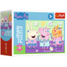 1269 PUZZLE MINI MAXI 20 ELEMENTÓW BEZTROSKI DZIEŃ ŚWINKI PEPPY TREFL
