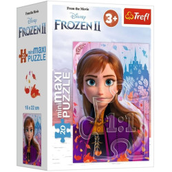 0804 PUZZLE MINI MAXI 20 ELEMENTÓW PRZYJAŹNIJ W KRAINIE LODU FROZEN TREFL 