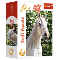 7266 PUZZLE MINI 54 ELEMENTY ŚWIAT KONI TREFL 