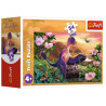 7280 PUZZLE MINI 54 ELEMENTY NIESAMOWITE DINOZAURY TREFL