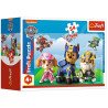 7563 PUZZLE MINI 54 ELEMENTY PSI PATROL BĄDŹ JAK PSI PATROL TREFL