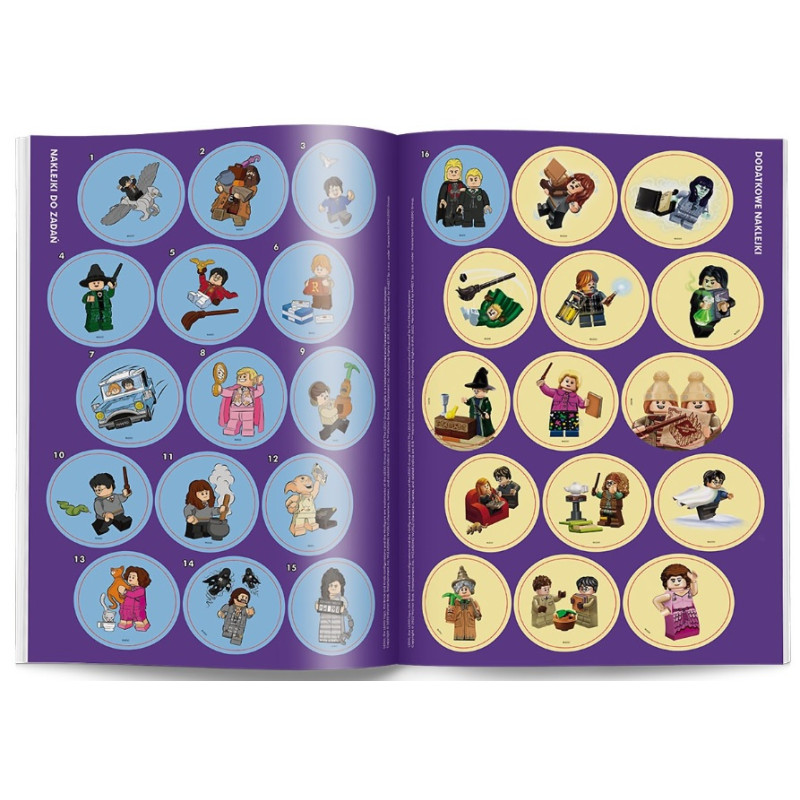 9678 Lego Harry Potter Kolorowanka z naklejkami Praca Zbiorowa 