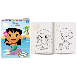 0100 Disney Maluch Kolorowanka z naklejkami Praca Zbiorowa