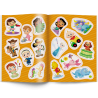 0100 Disney Maluch Kolorowanka z naklejkami Praca Zbiorowa