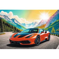 4909 Trefl puzzle 100 elementów Wyścig z czasem