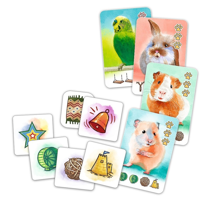 4432 Trefl Gra Planszowa Pets & Friends Zwierzątka