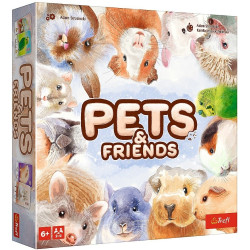 4432 Trefl Gra Planszowa Pets & Friends Zwierzątka