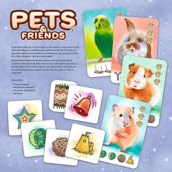 4432 Trefl Gra Planszowa Pets & Friends Zwierzątka