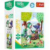 1528 Puzzle Mini Maxi 20 elementów Rodzina Treflików Dzień Treflików Trefl