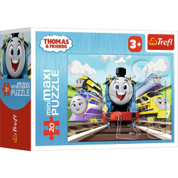 1504 Puzzle Mini Maxi 20 elementów Z Tomkiem jest wesoło Trefl